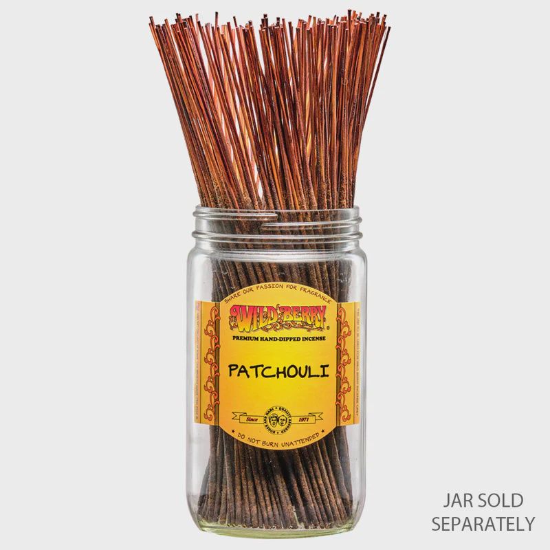 Wild Berry Traditional Incense Sticks 100/Pack - Patchouli