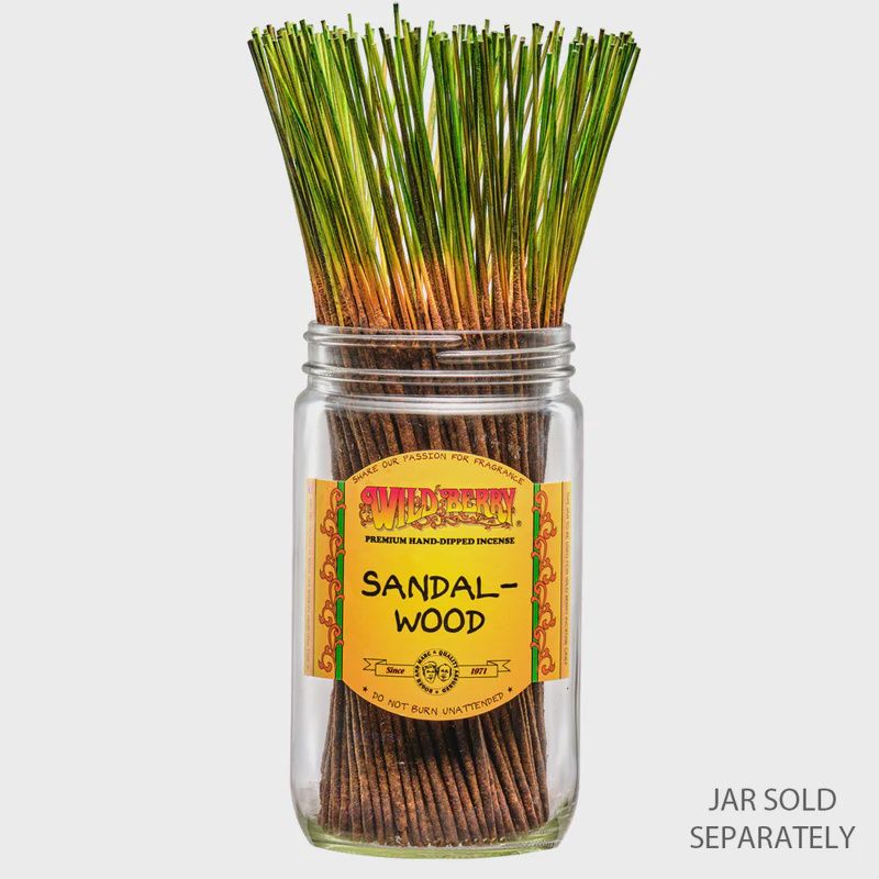 Wild Berry Traditional Incense Sticks 100/Pack - Sandalwood
