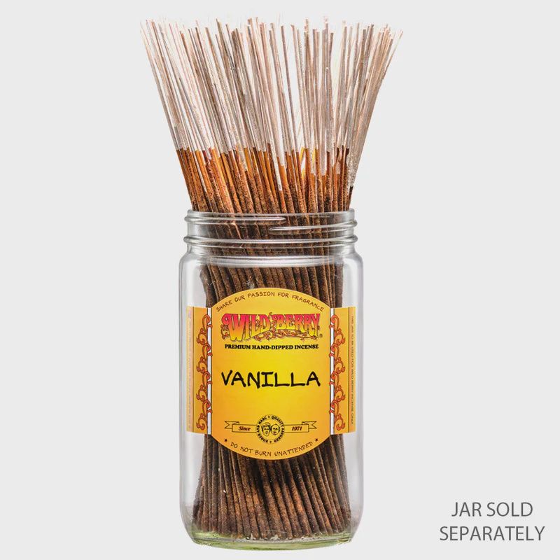 Wild Berry Traditional Incense Sticks 100/Pack - Vanilla