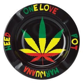 One Love Tin Ashtray