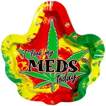 Meds Today Leaf Ashtray