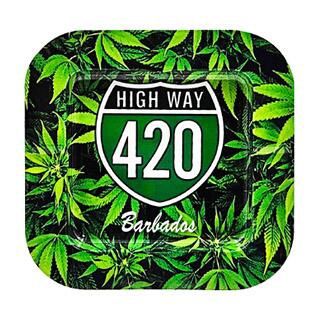 Highway 420 Square Ashtray