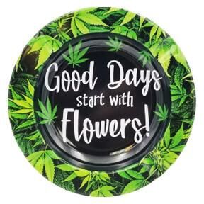 Good Days Flowers Ashtray