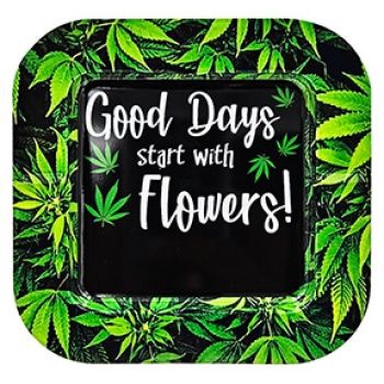 Good Day Square Ashtray