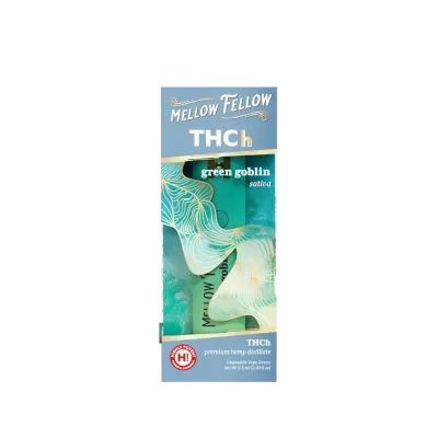Mellow Fellow Disposable Vapes 0.5ml THCh Green Goblin (Sativa)