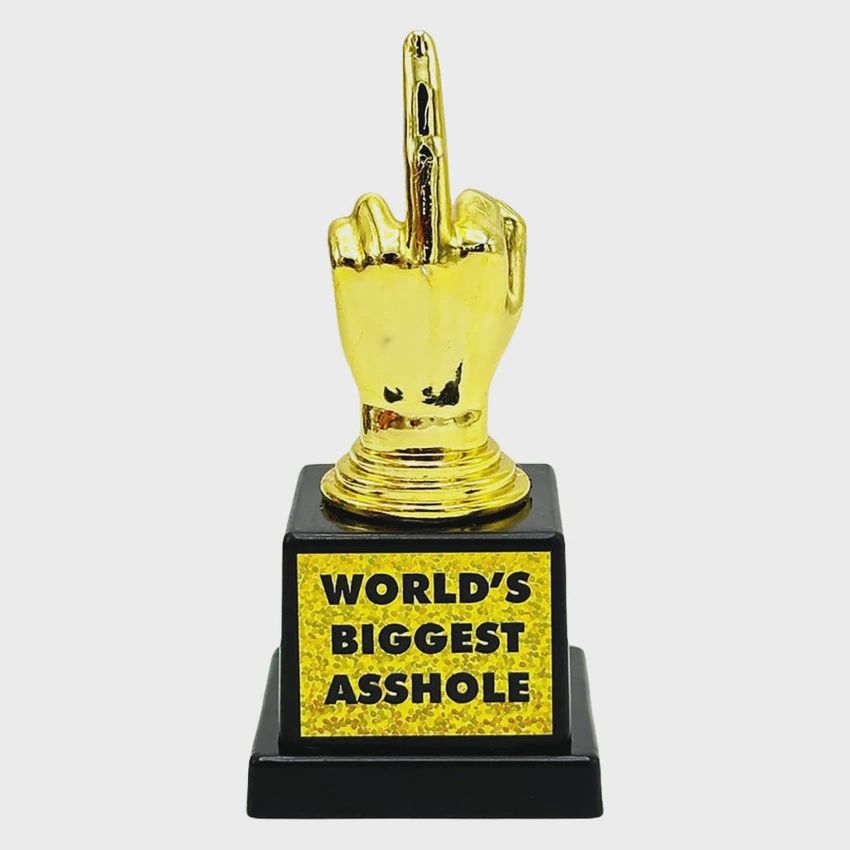 World's Biggest Asshole Trophy