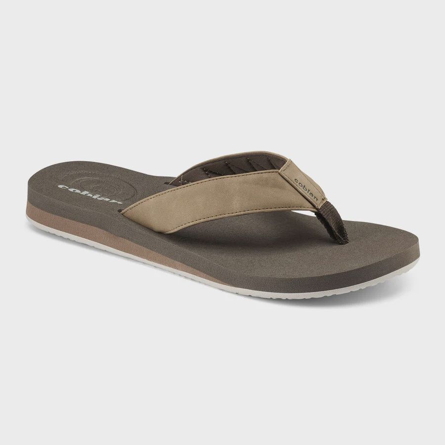 Cobian Men's Flip Flops - Floater 2, Color: Cement, Size: 8