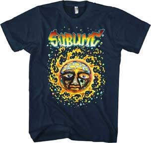 Sublime Sun Solar Navy T-Shirt, Size: 2X-Large