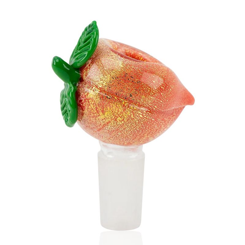 Peachy 14mm Bowl Piece By Empire Glassworks