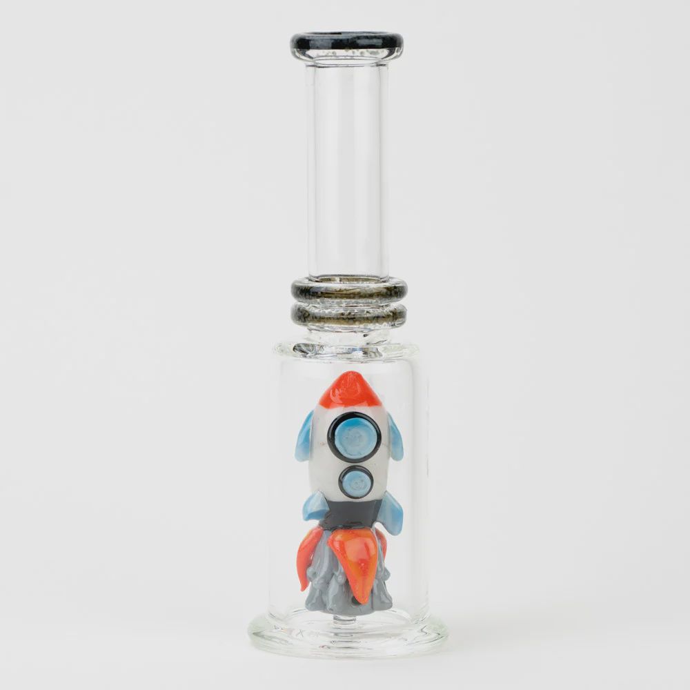 Rocket Ship Mini Tube By Empire Glassworks