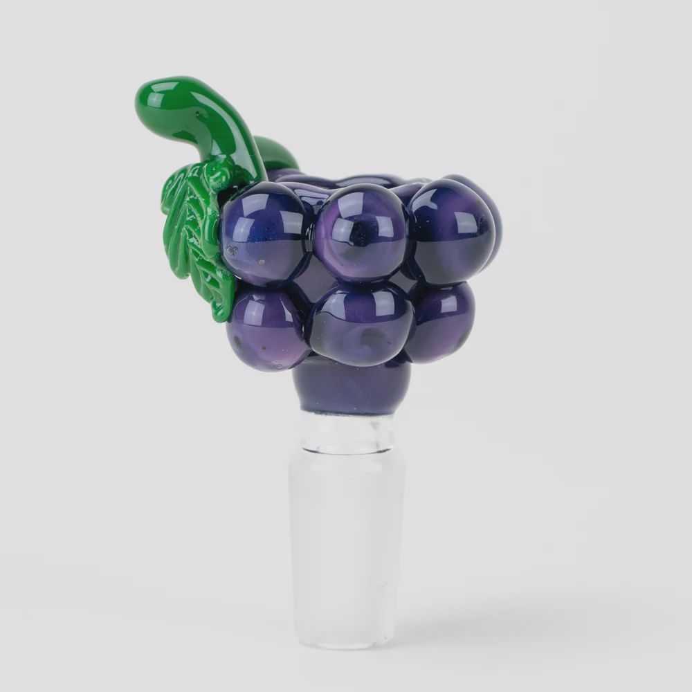 Grape 14mm Bowl Piece By Empire Glassworks