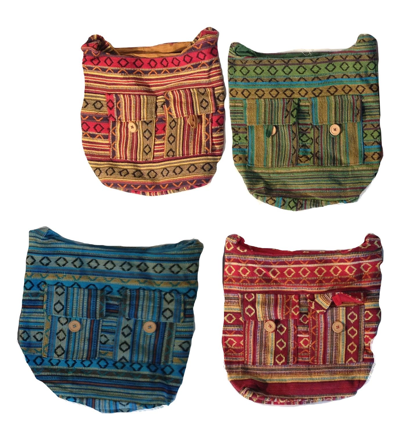 Double Pocket Dari Hobo Bag By Magic Touch