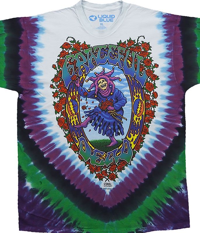 Grateful Dead Seasons Of The Dead Tie-Dye T-Shirt, Size: 2X-Large