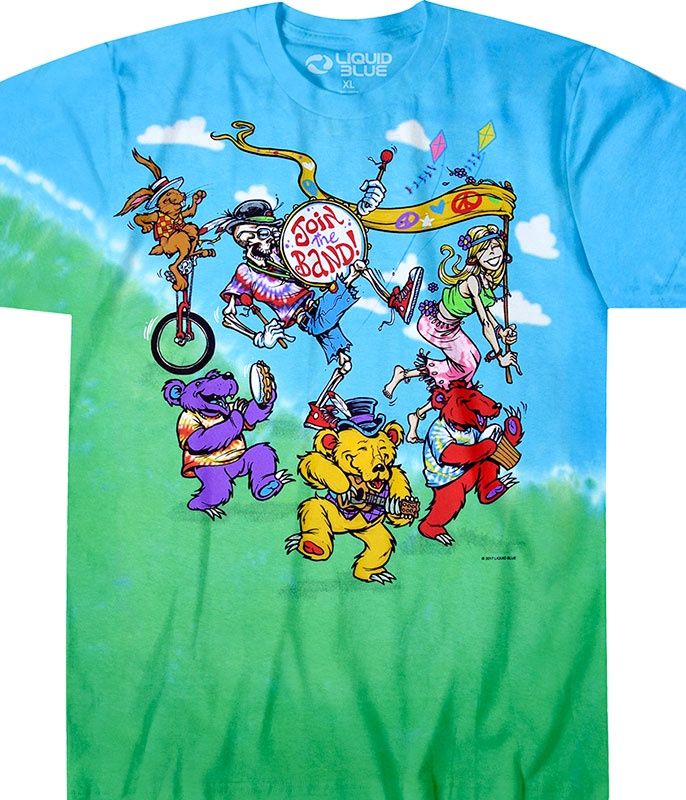 Join The Band Tie-Dye T-Shirt, Size: 2X-Large