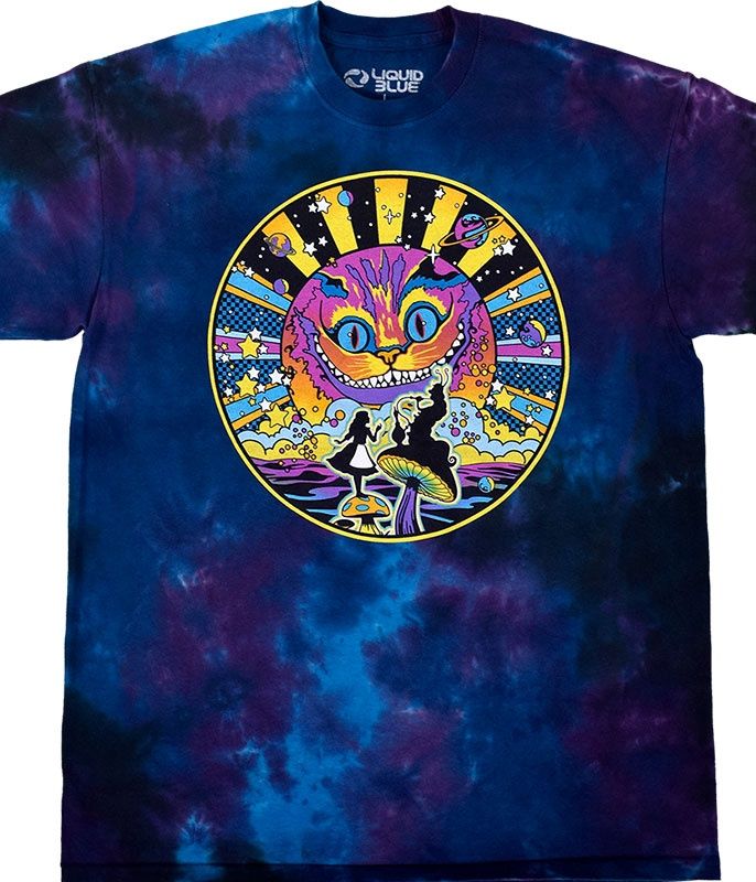 Alice Silhouette Tie-Dye T-Shirt, Size: 2X-Large