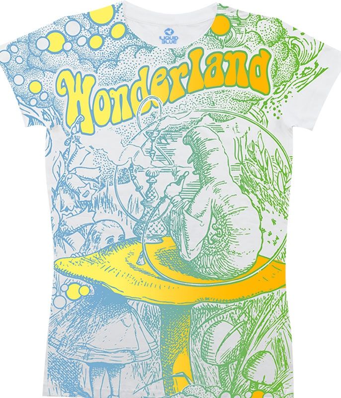 Go Ask Alice White Juniors Long Length T-Shirt, Size: 2X-Large