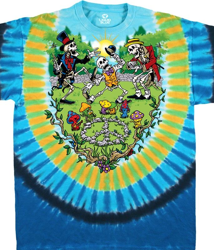 Shroomin' Tie-Dye T-Shirt