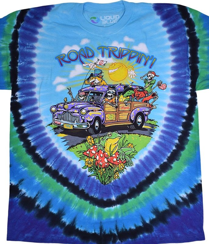Road Trippin' Tie-Dye T-Shirt, Size: 2X-Large