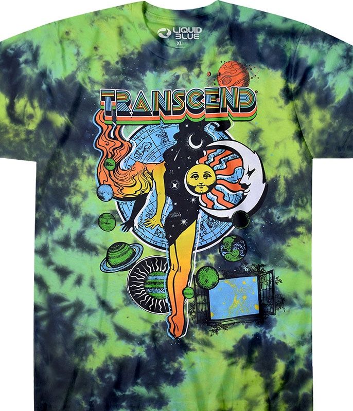 Transcend Tie-Dye T-Shirt, Size: 2X-Large