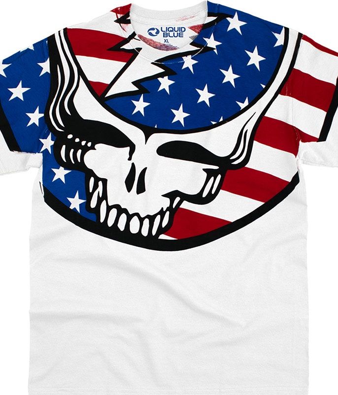 Grateful Dead Summer Tour 93 White T-Shirt, Size: 2X-Large