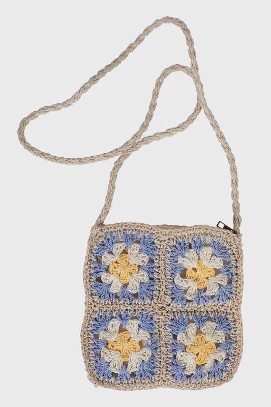 Mini Beach Straw Bag By India Boutique #B827