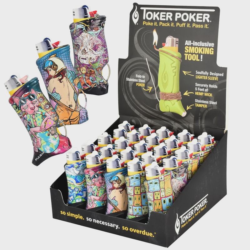 Pulsar Toker Poker Lighter Sleeve - Design Series