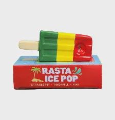 Roast &amp; Toast Rasta Ice Pop Ceramic Pipe