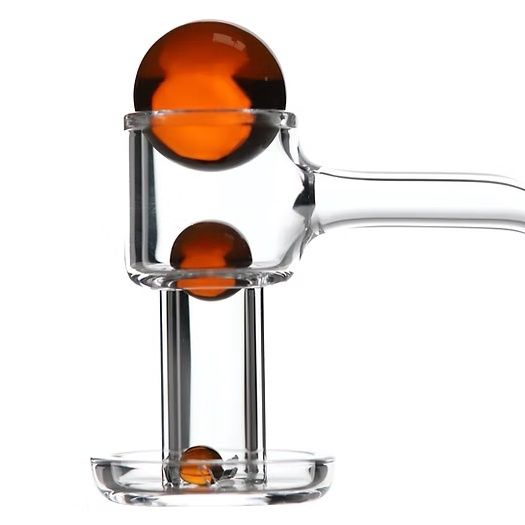Marble Set By Bear Quartz, Color: Amber