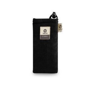Vatra Drawstring Bag 6", Color: Black Hemp