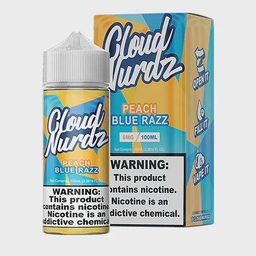 Cloud Nurdz 100mL Peach Blue Razz