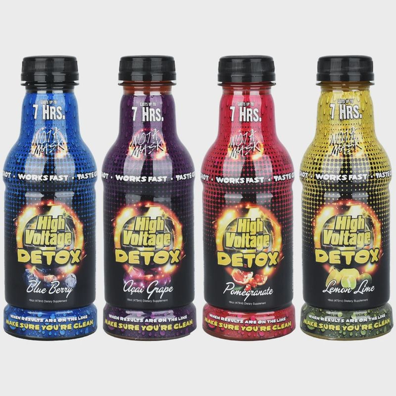 High Voltage Detox Double Flush Combo 16oz &amp; 6 Capsules