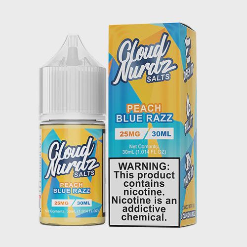 Cloud Nurdz Salt 30mL Peach Blue Razz