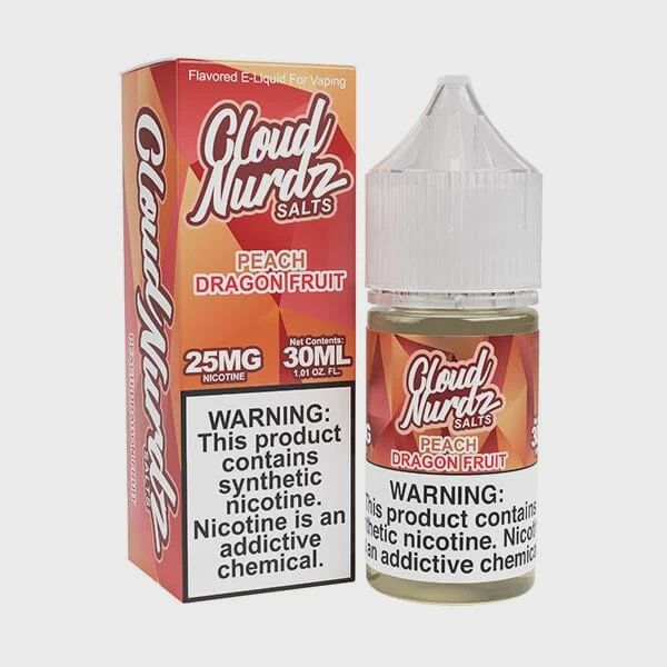 Cloud Nurdz Salt 30mL Peach Dragon Fruit
