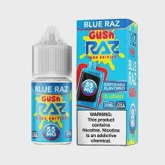 RAZ x Pod Juice Salt E-Liquid 30mL Blue Raz Gush