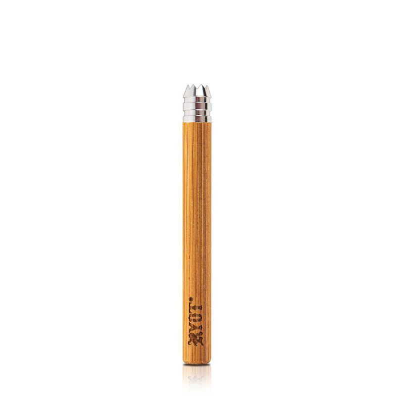 RYOT® Large Wooden One Hitter w/ Digger &amp; Silver Tip