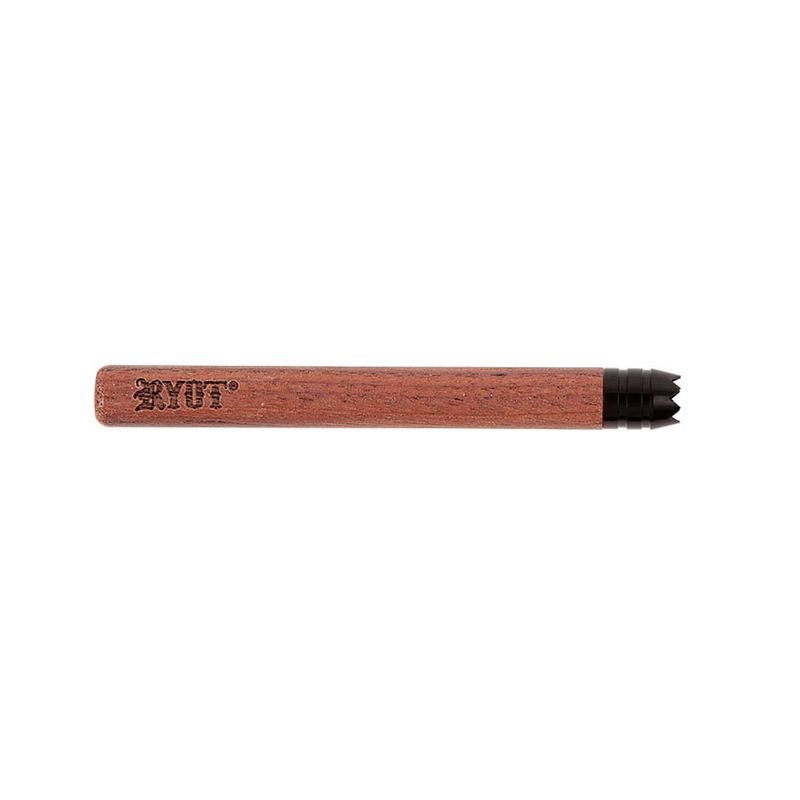 RYOT® Large Wooden One Hitter w/ Digger &amp; Black Tip