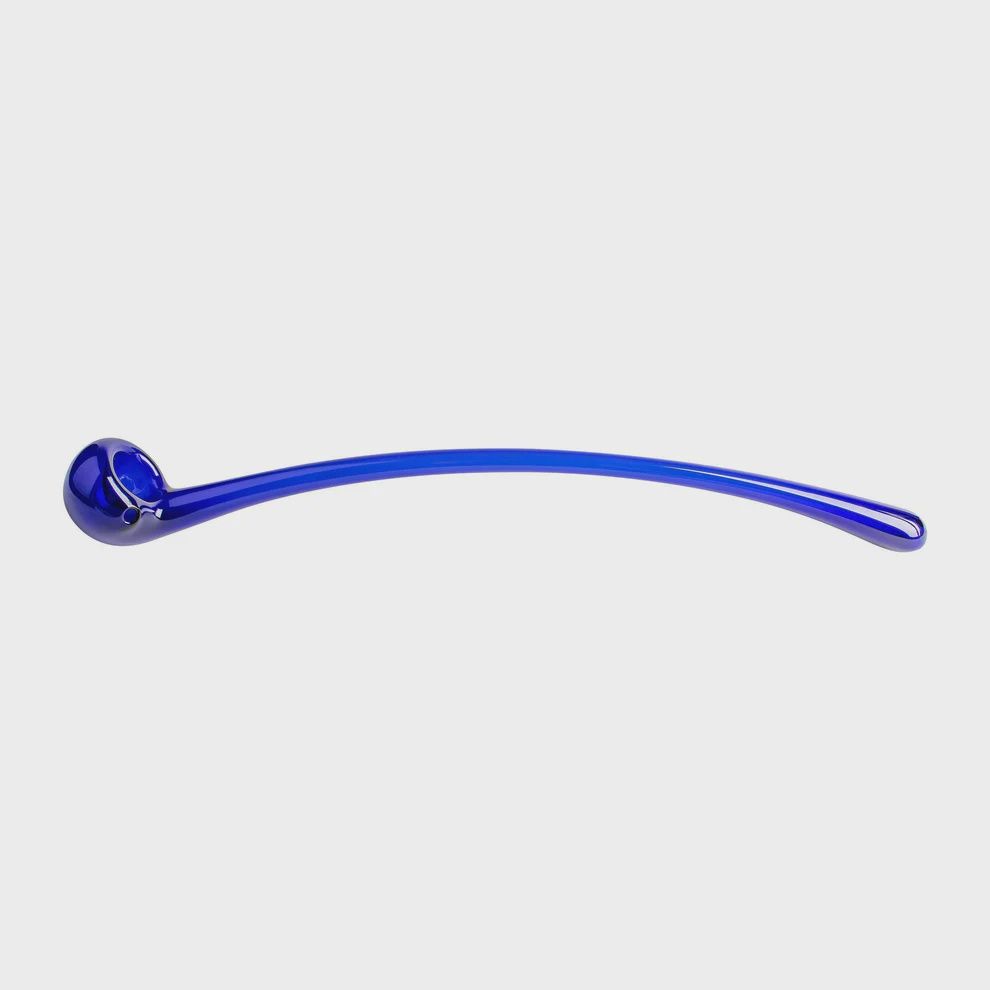 12" Cobalt Blue Gandalf Hand Pipe
