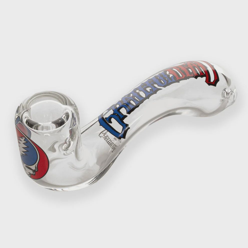 Grateful Dead GEAR Premium®  5.5" Steal Your Face Sherlock Hand Pipe