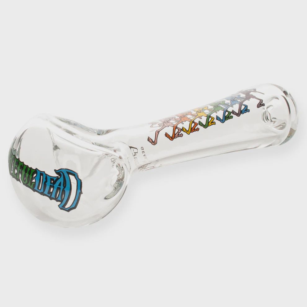 Grateful Dead GEAR Premium®  4.5" Dancing Skeletons Spoon Hand Pipe