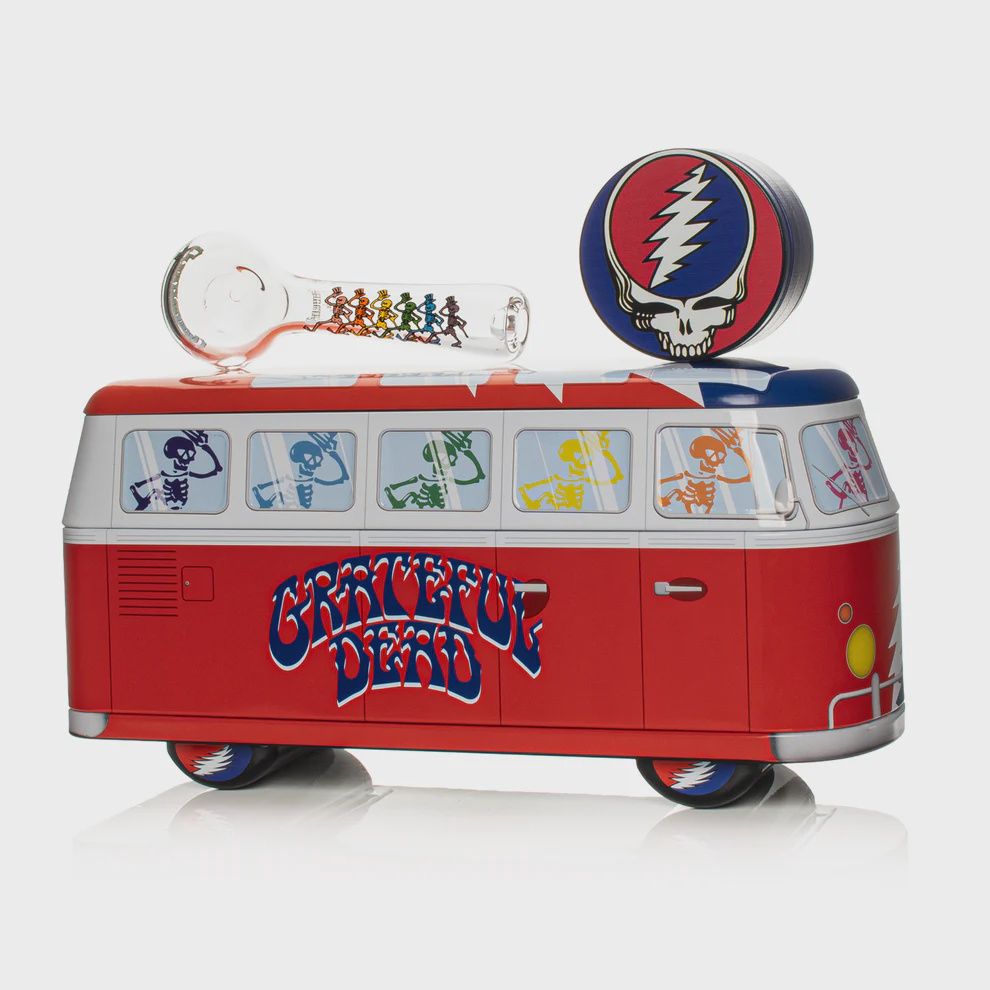 Grateful Dead GEAR Premium®  Dancing Skeleton Collectible Bus Set