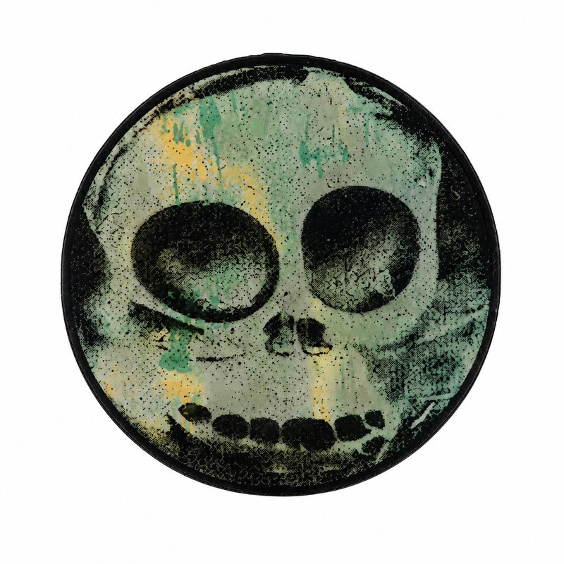 Bob Snodgrass – Marble with Green Fume – 8" Moodmat
