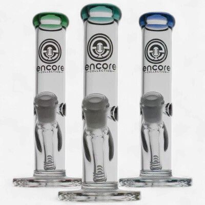 8" 38mm Straight Base With Color Lip By Encore
