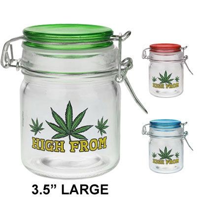 High From Daytona 3.5" Glass Storage Jar