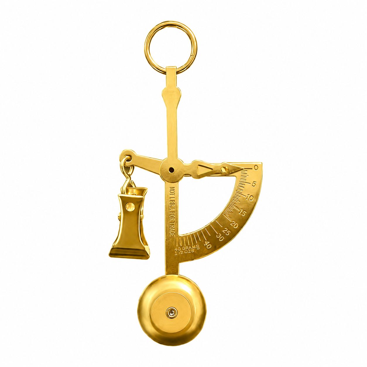 Superior Balance® Handheld Gold Postal Scale, Capacity: 500g, Precision: 0.1g