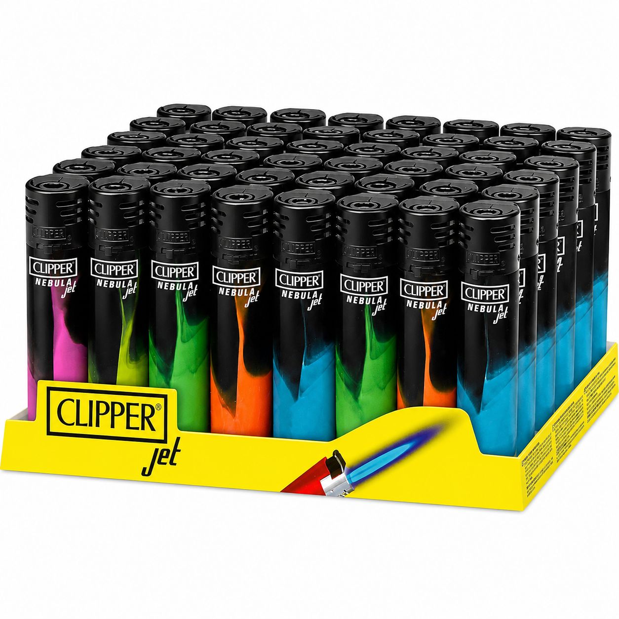 Clipper® Lighter Jet - Dark Nebula, Count: Single Unit