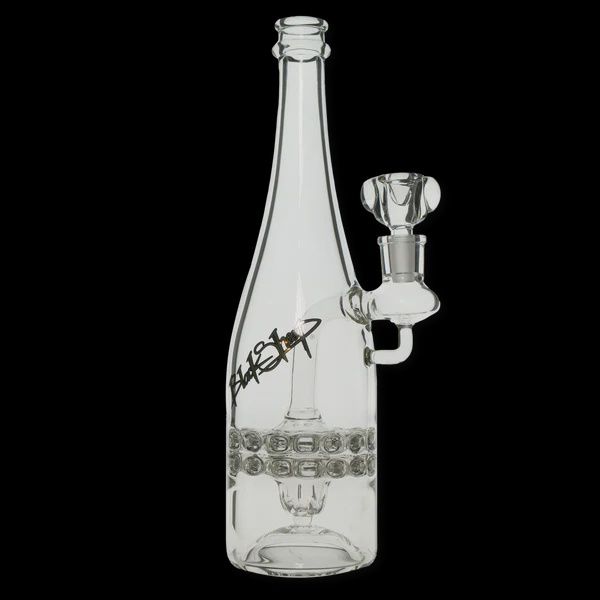 12″ 75mm Wine Bottle by Black Sheep Gallery, Color: Clear