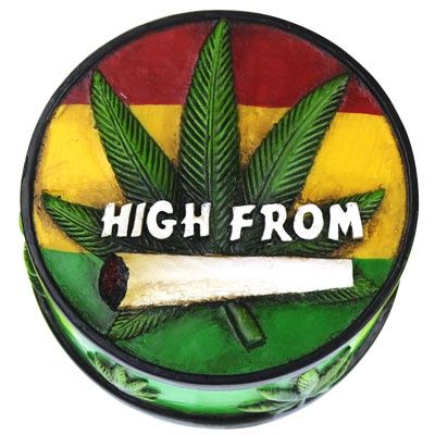 High From Daytona Reggae 3.5" Round Box