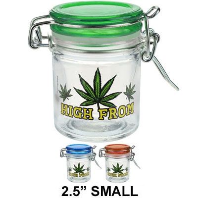 High From Daytona 2.5" Glass Storage Jar