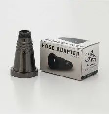 Shara Smoke Hose Adapter, Color: Black