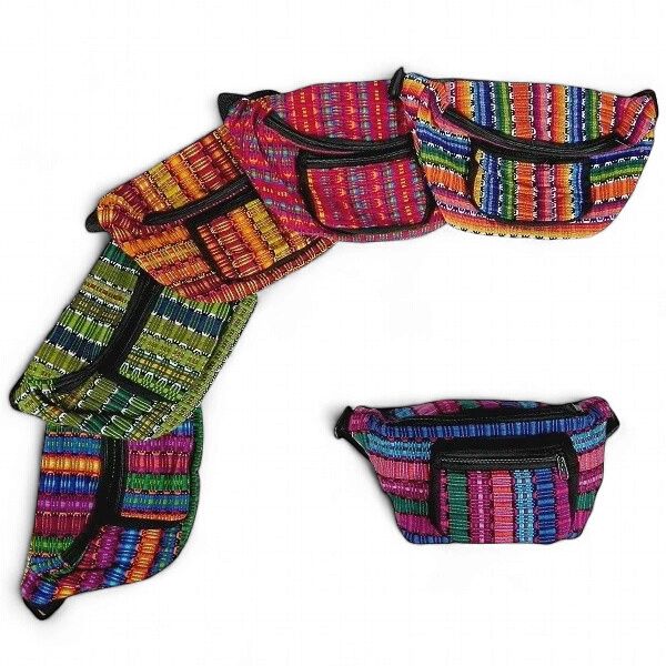 Large 3 Zipper Fanny Pack